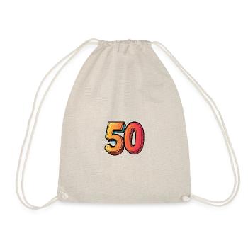 50 Number symbol - Drawstring Bag - nature - Front