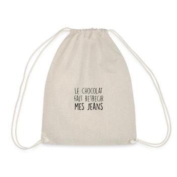 CHOCOLAT JEANS - Sac de sport léger - nature - Devant