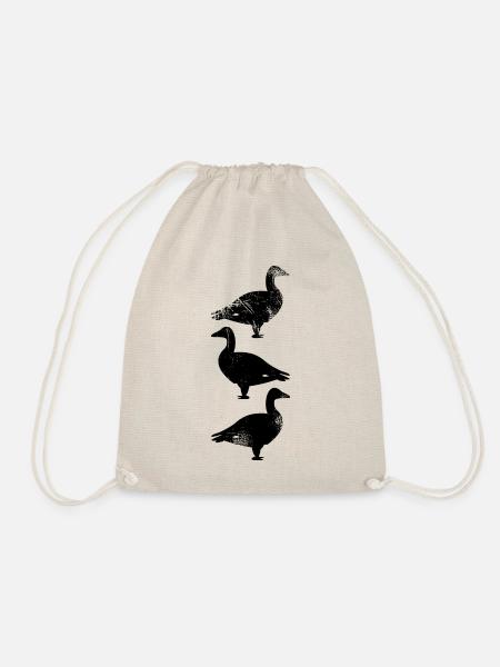 Ente Gans - Turnbeutel - Natur