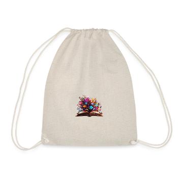 Circle of Beech Flowers - Drawstring Bag - nature - Front