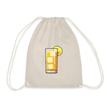 Lemonade Pixel Gamer - Turnbeutel - Natur - Vorne