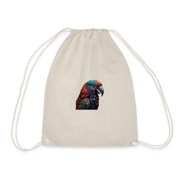 Le perroquet multicolore - Sac de sport léger - nature - Devant