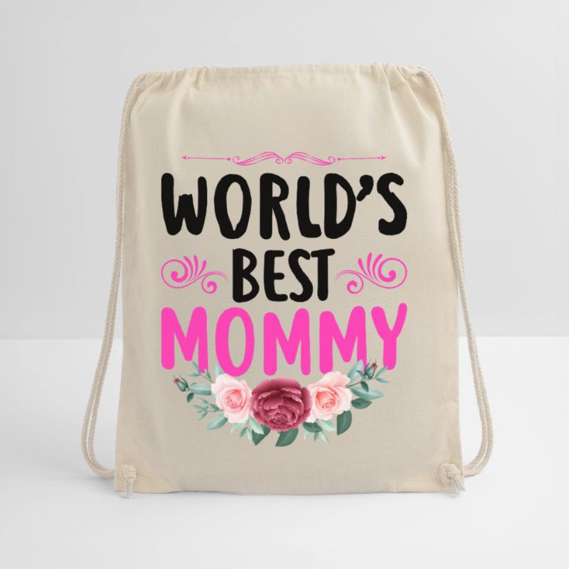 Mutter Geschenkidee für Muttertag beste Mutter Turnbeutel
