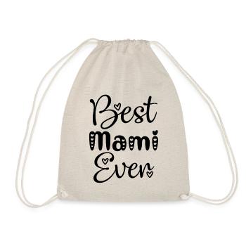 Best Mami Switzerland beschts Mami Switzerland Mother - Drawstring Bag - nature - Front