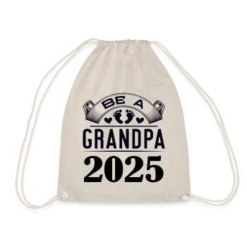 Futur grand-père 2025, sois grand-père 2025 - Sac de sport léger - nature - Devant