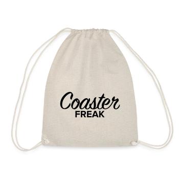 Coaster Freak - Drawstring Bag - nature - Front