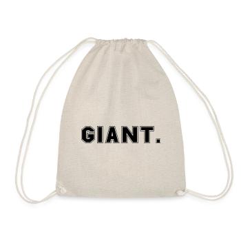 Giant, groß, big, Goliath, Mega, Held, hero, comic - Turnbeutel - Natur - Vorne