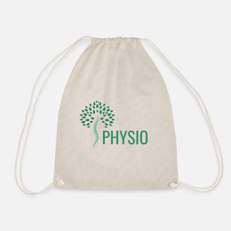Physiotherapie Logo - Turnbeutel - Natur