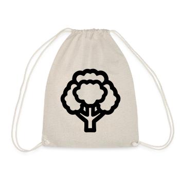 brocoli - Sac de sport léger - nature - Devant