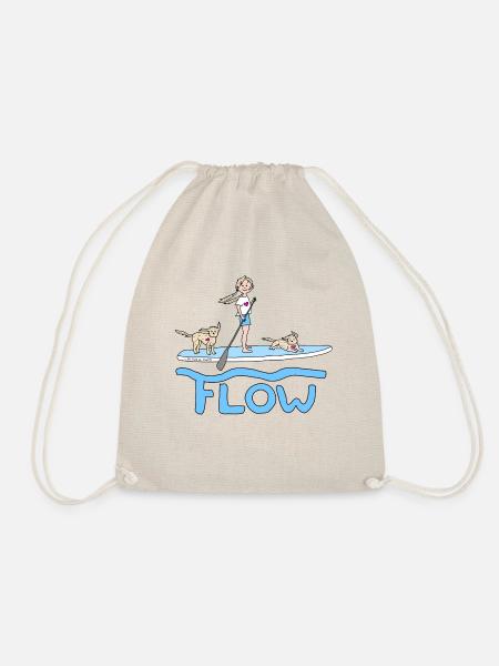 Bliss and Paw - Flow - Turnbeutel - Natur