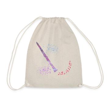 clarinette e 62 - Sac de sport léger - nature - Devant