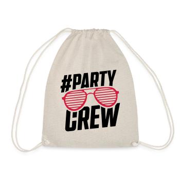 lunettes de soleil party crew - Sac de sport léger - nature - Devant