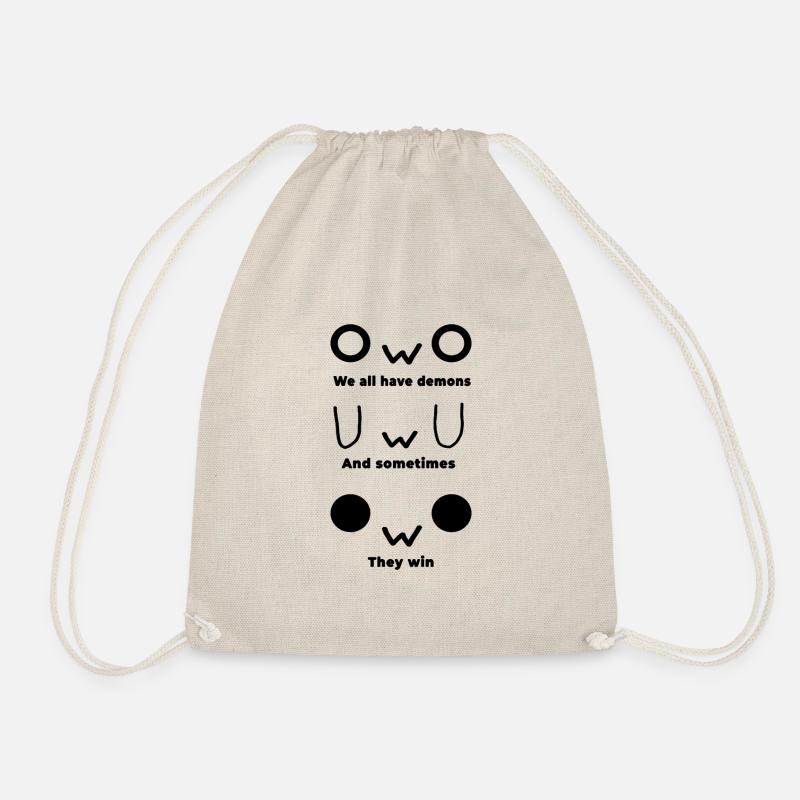 OWO - Drawstring Bag - nature