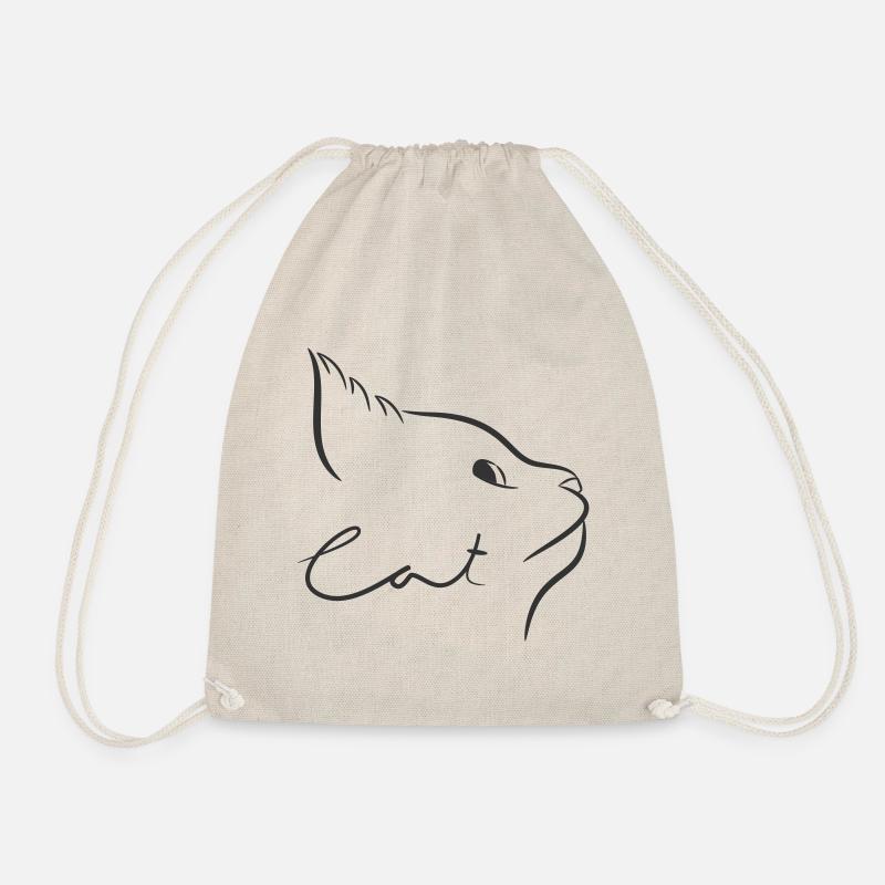 Chat - Sac de sport léger - nature