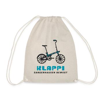 Südharz Merch - Klappi Sangerhausen - Turnbeutel - Natur - Vorne