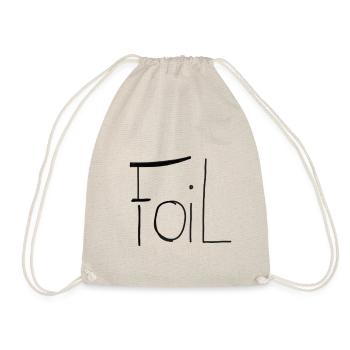 Foil Kiteboard - Drawstring Bag - nature - Front