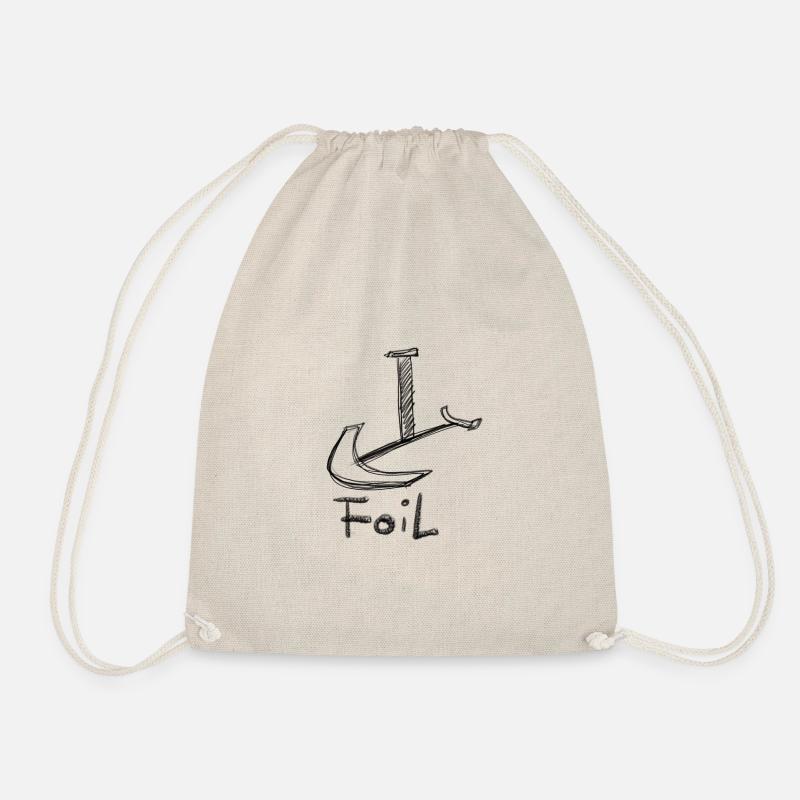 Foil Kite - Turnbeutel - Natur