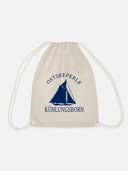 Segelboot Ostseeperle Kühlungsborn Ostsee - Turnbeutel - Natur