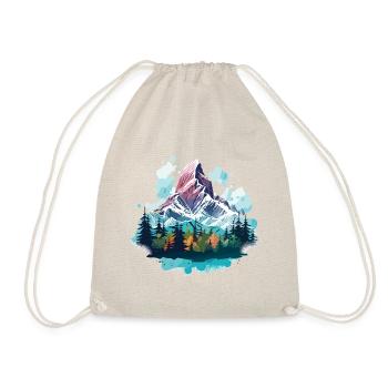 Aquarelle Nature en plein air - Sac de sport léger - nature - Devant