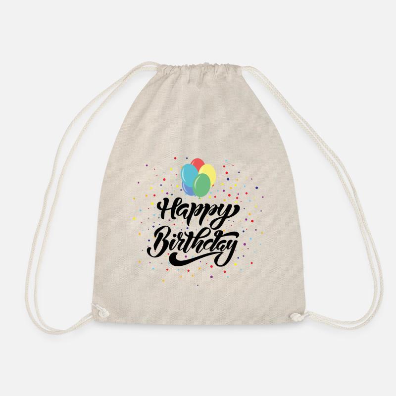 Bon anniversaire - Sac de sport léger - nature