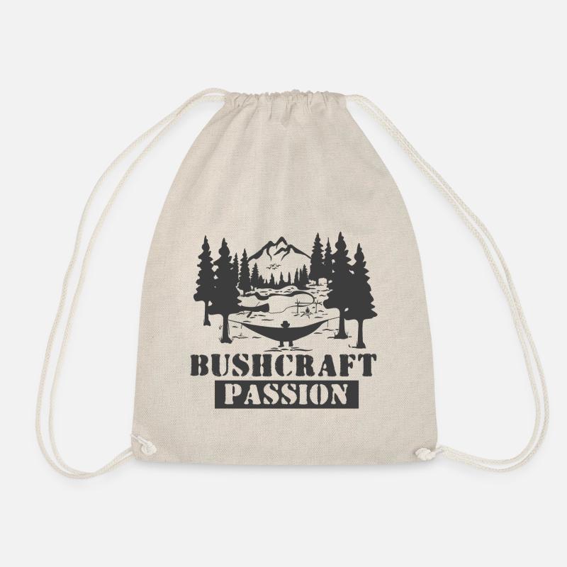 Bushcraft Passion - Drawstring Bag - nature