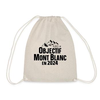 2024 Mont Blanc Montagne France Suisse Italie - Sac de sport léger - nature - Devant