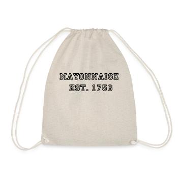 mayonnaise - Drawstring Bag - nature - Front