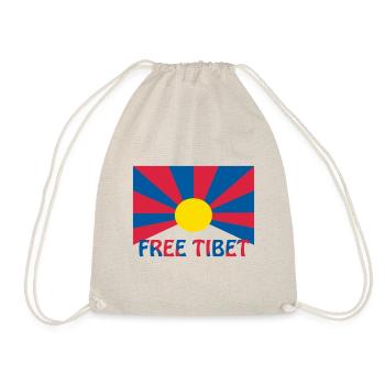free tibet flagge - Sac de sport léger - nature - Devant