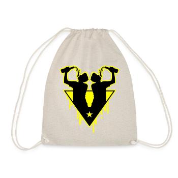 Bouteille de l’équipe Drinker - Sac de sport léger - nature - Devant