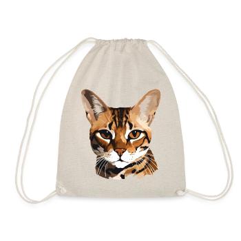 Bengal Cat - Drawstring Bag - nature - Front