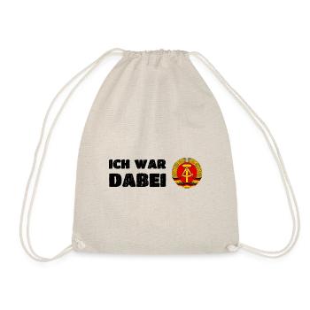 DDR Ich War Dabei - Turnbeutel - Natur - Vorne