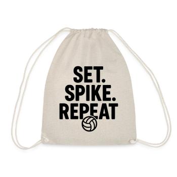 Volleyball Smash and Repeat - Sac de sport léger - nature - Devant