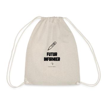 Futur infirmier - Sac de sport léger - nature - Devant