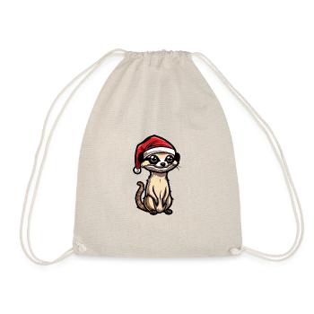 Suricate Noël - Sac de sport léger - nature - Devant