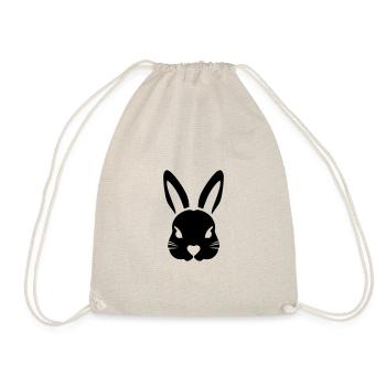 rabbit - Drawstring Bag - nature - Front