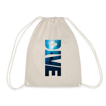 Plongée - Grand design de plongée sous-marine - Sac de sport léger - nature - Devant