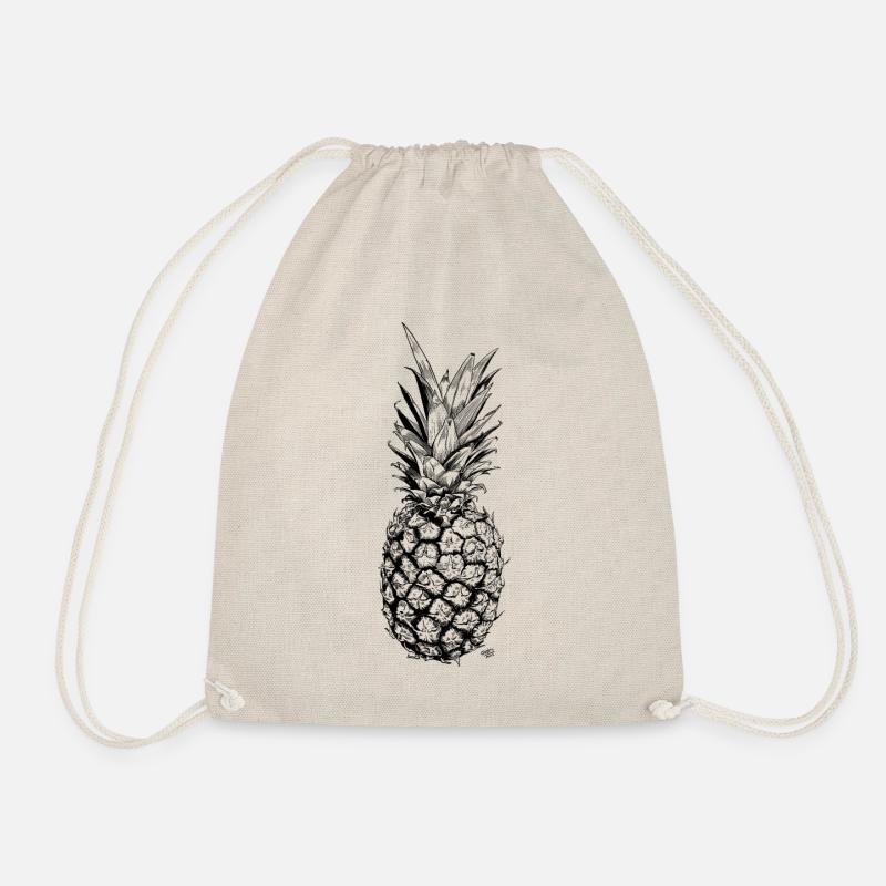 Ananas - Turnbeutel - Natur