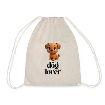 Amoureux des chiens - Sac de sport léger - nature - Devant