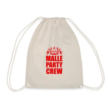 Malle Party Crew Trip - Drawstring Bag - nature - Front