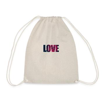 Love - Turnbeutel - Natur - Vorne