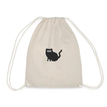 Katze, Kater, Mietzekatze, Cat - Launisch, grumpy - Turnbeutel - Natur - Vorne