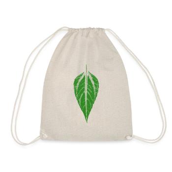 Feuille de topinambour - Sac de sport léger - nature - Devant