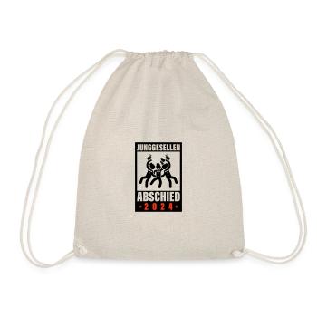 Bachelor Party 2024 Bachelor Party - Drawstring Bag - nature - Front