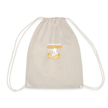 Pensioner bowling saying old man skittle ball TShirt - Drawstring Bag - nature - Front