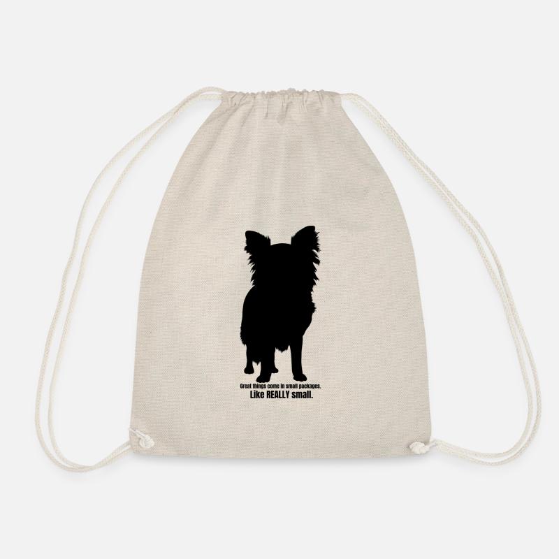 Great things come in small packages - Turnbeutel - Natur