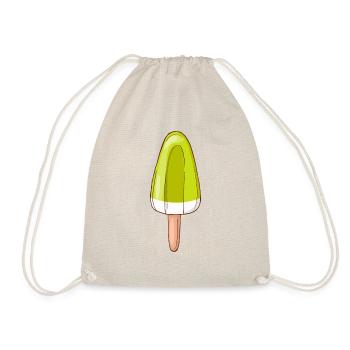 Crème glacée, crème glacée, crème glacée, crème glacée, boule, crème glacée, sundae - Sac de sport léger - nature - Devant
