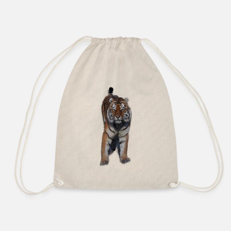 Tiger - Turnbeutel - Natur