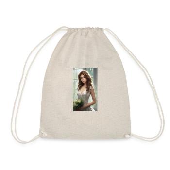 Team bride - Drawstring Bag - nature - Front