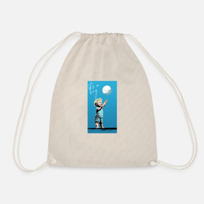 C’est un garçon - Sac de sport léger - nature