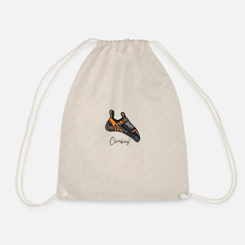 Klettern - Kletterschuh - Turnbeutel - Natur